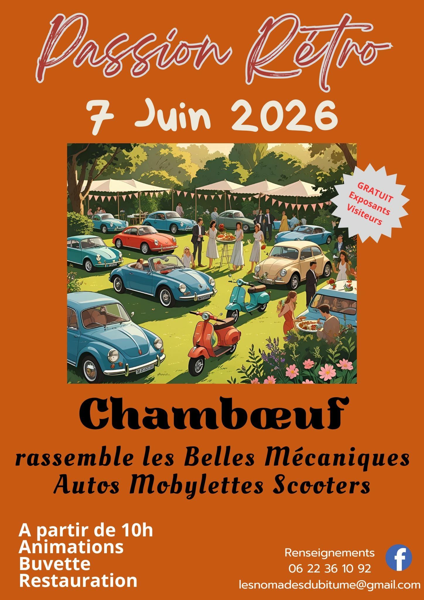 Passion Rétro – Véhicules Anciens à Chamboeuf