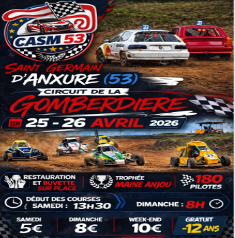 Kart-Cross et Poursuite sur Terre à St Germain d’Anxure.