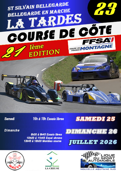 Course de Côte de la Tardes