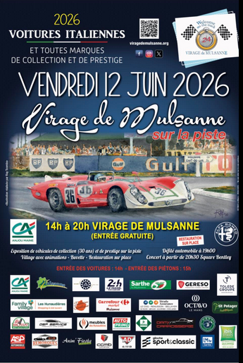 Virage de Mulsanne.