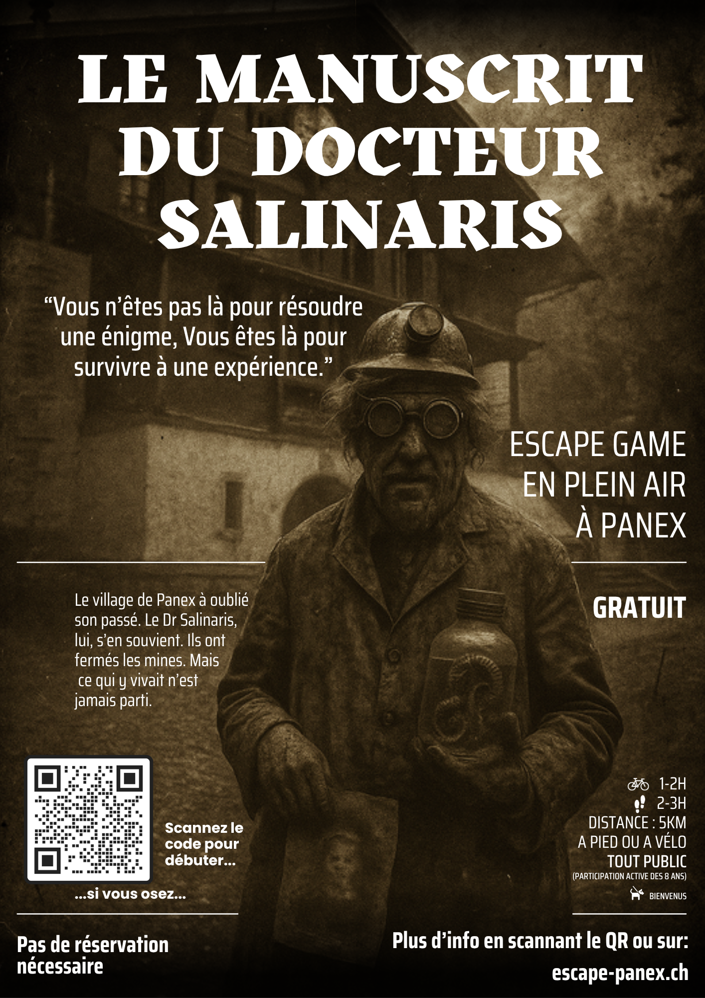 Flyer Le Manuscrit du Docteur Salinaris